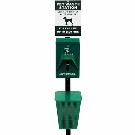 NAMCO 2129P Doggy Do Pet Waste Station - 5.2 Gallon 9902129P